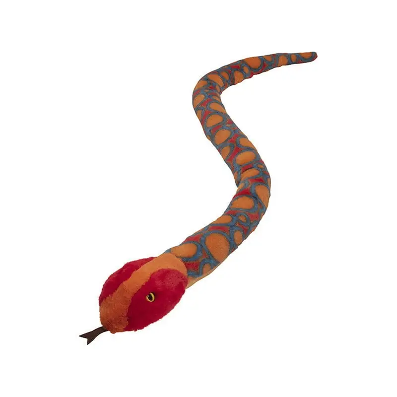 Aanbieding Regenboog boa slang knuffel - pluche - 150 cm - dierenknuffel