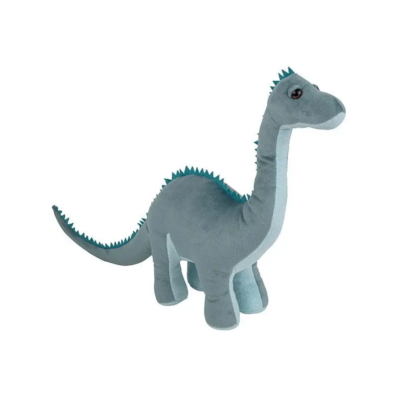 Nature Planet Diplodocus knuffel - pluche - grijs - 40 cm Goedkoop