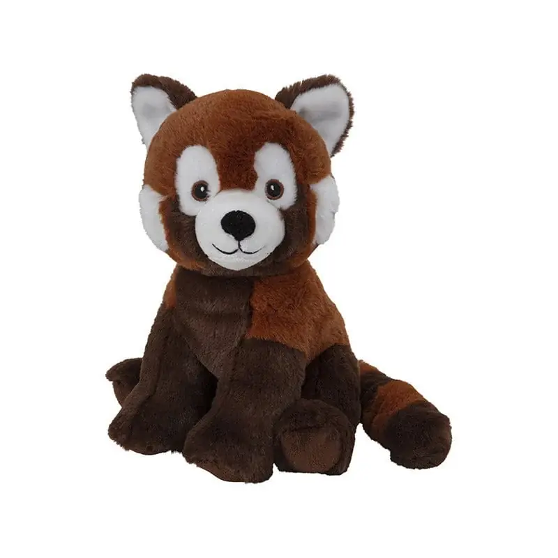 Finale Uitverkoop Nature Planet rode panda knuffel - pluche - 25 cm - knuffeldier