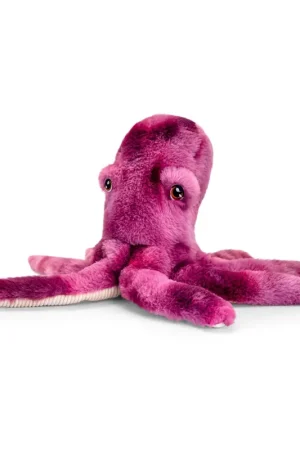 Pluche inktvis/octopus knuffel - 25 cm - knuffeldier Gecertificeerd