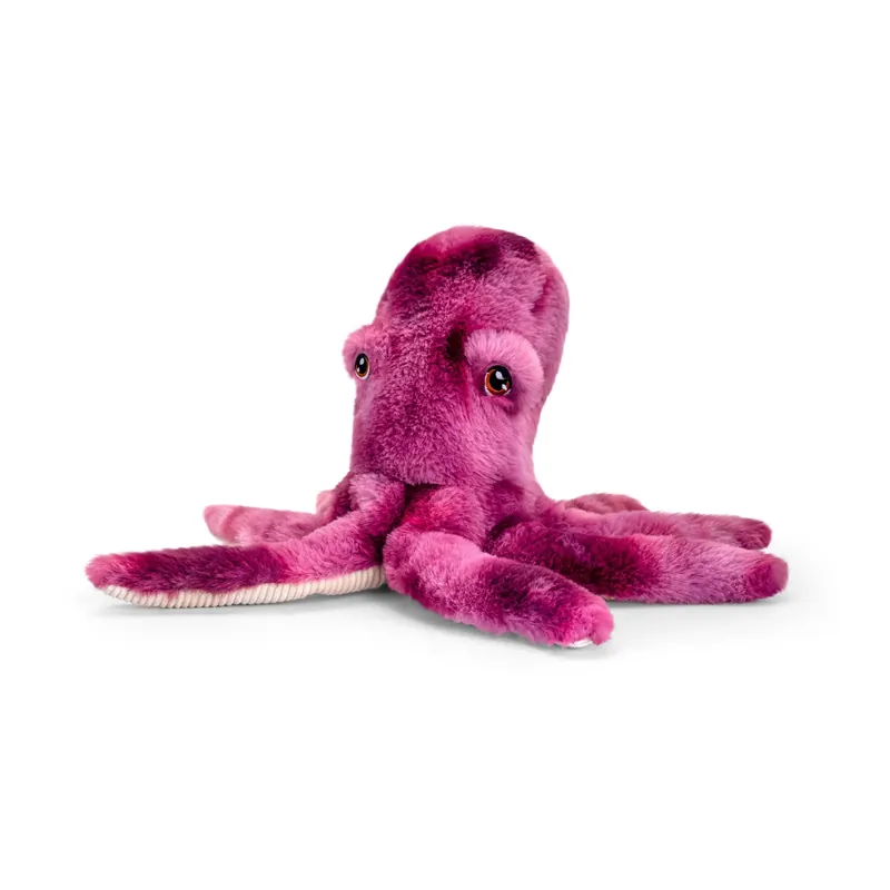 Pluche inktvis/octopus knuffel - 25 cm - knuffeldier Gecertificeerd