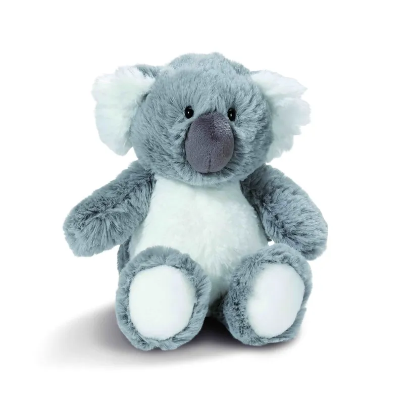 Nici koala knuffel - grijs pluche - 20 cm Tijdelijk Beschikbaar