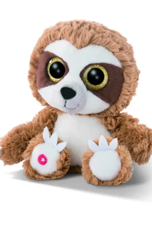 Nici luiaard Heywood - pluche knuffel - bruin - 15 cm Goedkoop