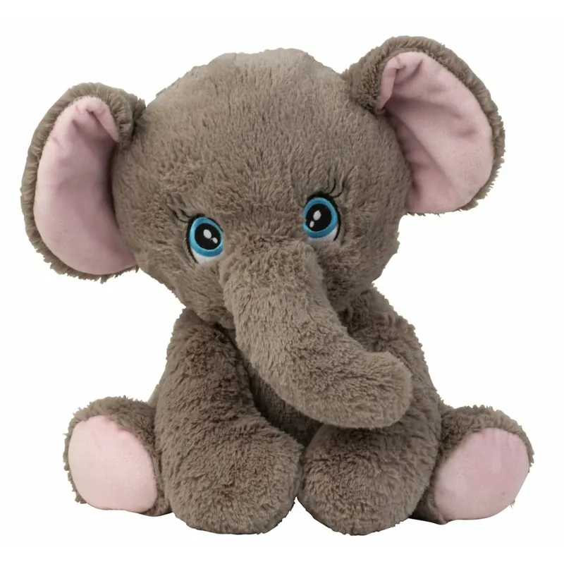 Olifant knuffel - zachte pluche - 31 cm - speelgoed dier Rechtstreeks Van De Fabrikant