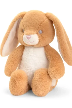 Beperkte Voorraad Konijn knuffel bruin/wit - pluche - 25 cm - knuffeldier