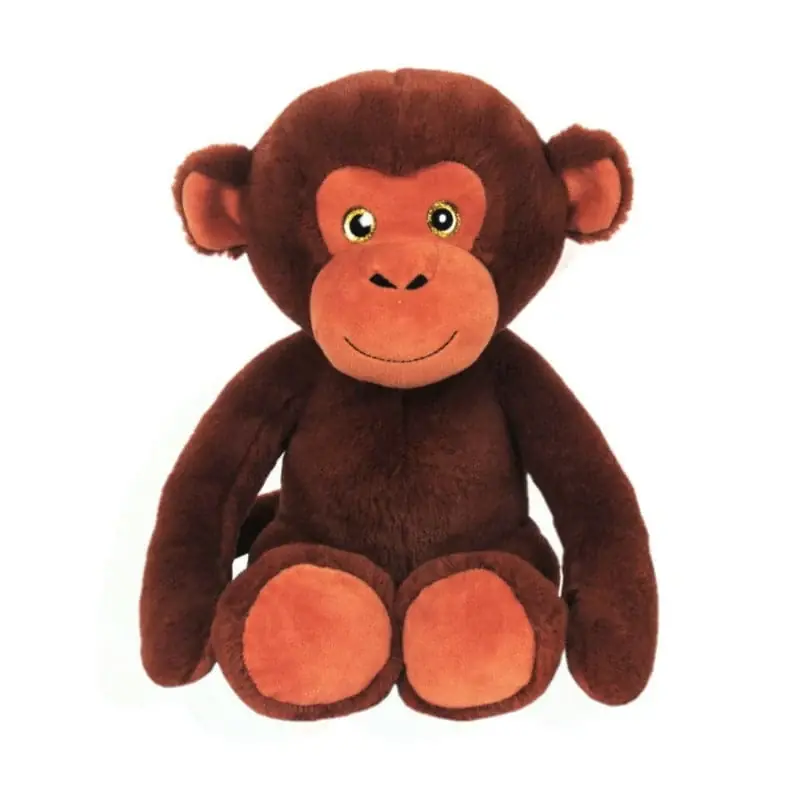 Chimpansee knuffel - pluche - 28 cm - aap - dierenknuffel Nu Kopen