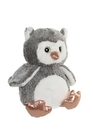 Populair Uil knuffel grijs - zachte pluche - 23 cm