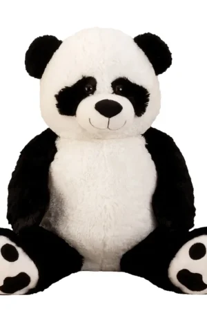 Fabrieksprijs Panda knuffel - zachte pluche - 57 cm zittend - 100 cm staand
