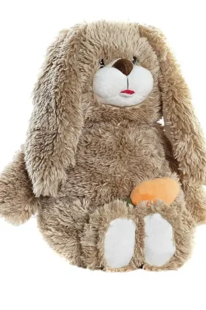 Betaalbaar Konijn/haas knuffel - bruin pluche - 28 cm - staand