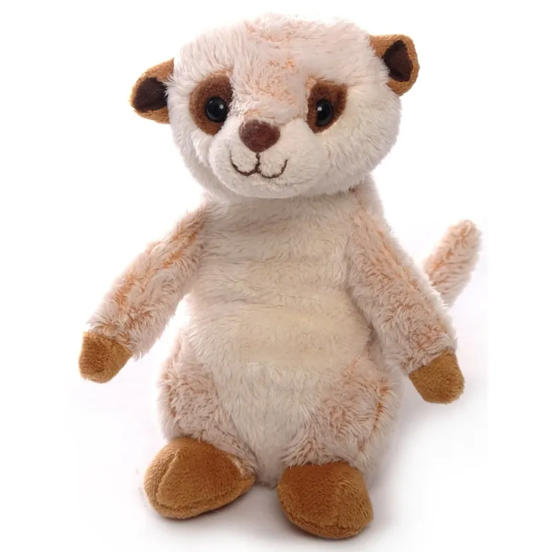 Betrouwbaar Inware stokstaartje knuffel - pluche - beige - 16 cm