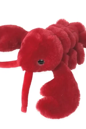 Betaalbaar Inware kreeft knuffel - pluche - rood - 18 cm - zeedieren