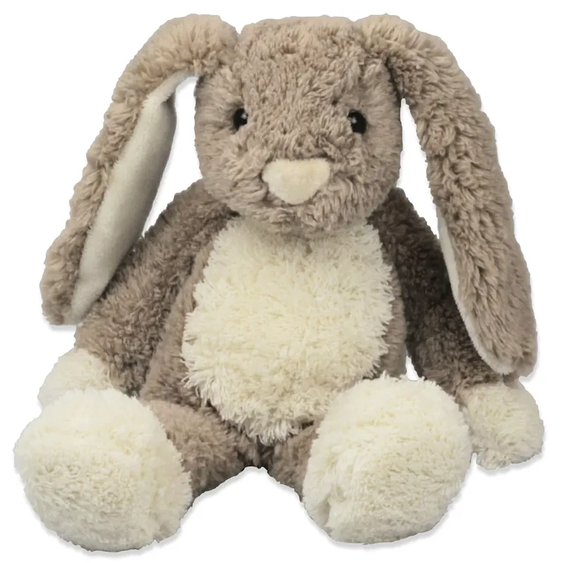 Inware konijn/haas knuffel - bruin - zittend - 17 cm Direct Verzonden