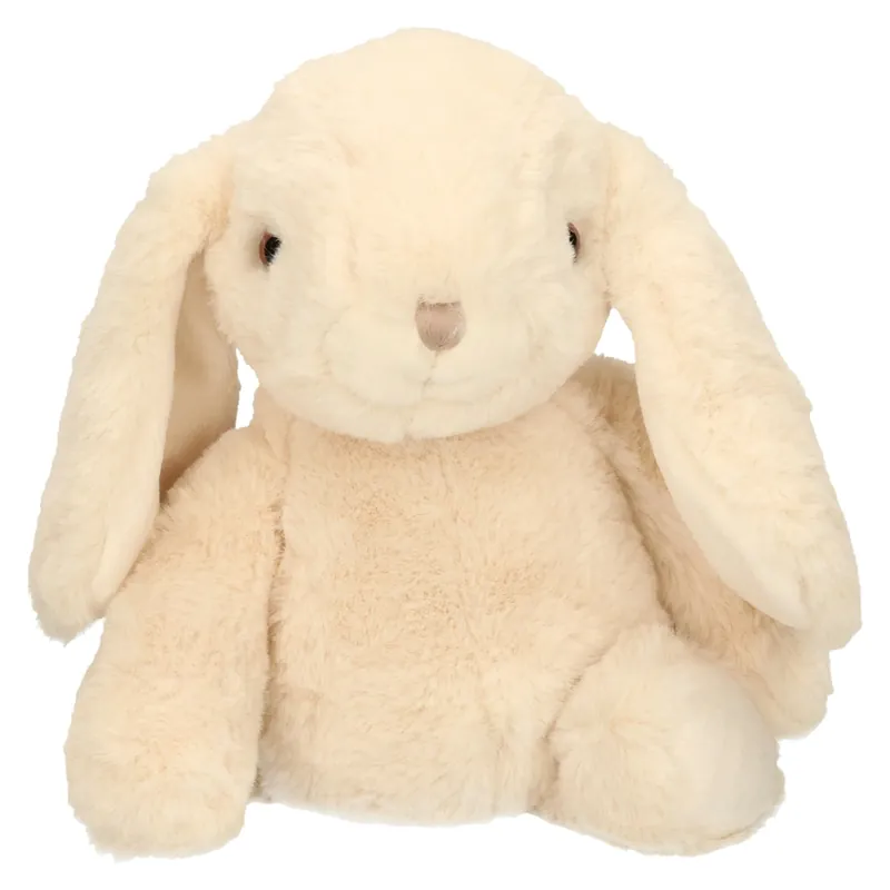 Bukowski pluche konijn knuffel - creme wit - staand - 25 cm Tijdelijk Beschikbaar
