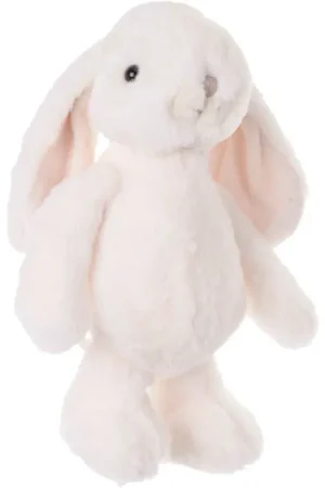 Bukowski pluche konijn knuffel - wit - staand - 25 cm Premium
