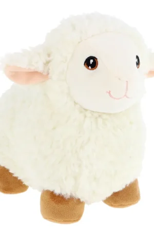 Dagaanbieding Keel Toys schaap knuffel - wit - lopend - 25 cm