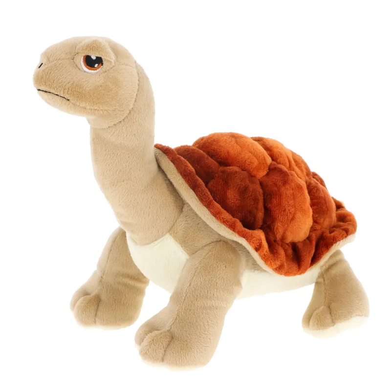 Keel Toys schildpad knuffel - pluche - bruin/beige - 25 cm Veilige Betaling
