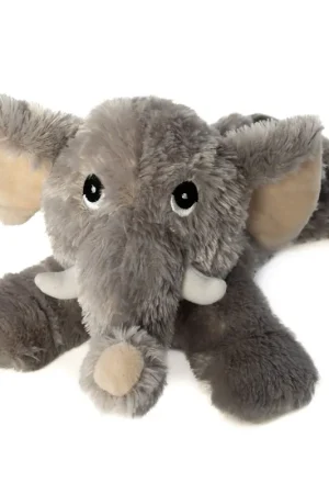 Habibi olifant warmteknuffel - grijs - 35 cm - magnetron Bestel Nu