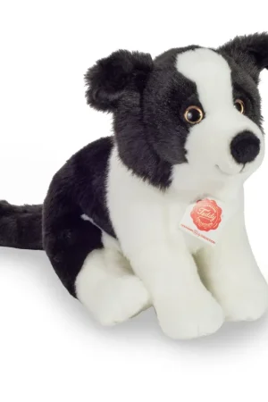 Voordeelprijs Border Collie knuffel - pluche hond - zwart/wit - 25 cm