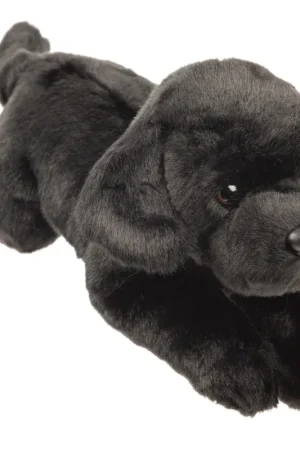 Zwarte labrador knuffel - pluche - 30 cm - hond Nu Kopen