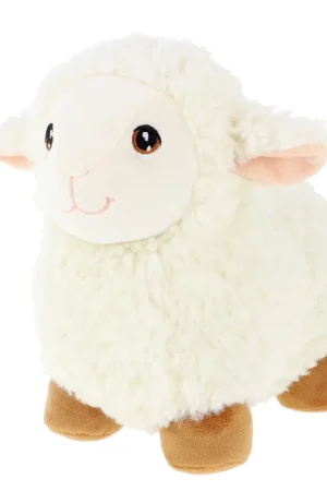 Beste Prijs Keel Toys schaap/lammetje knuffel - wit - lopend - 18 cm