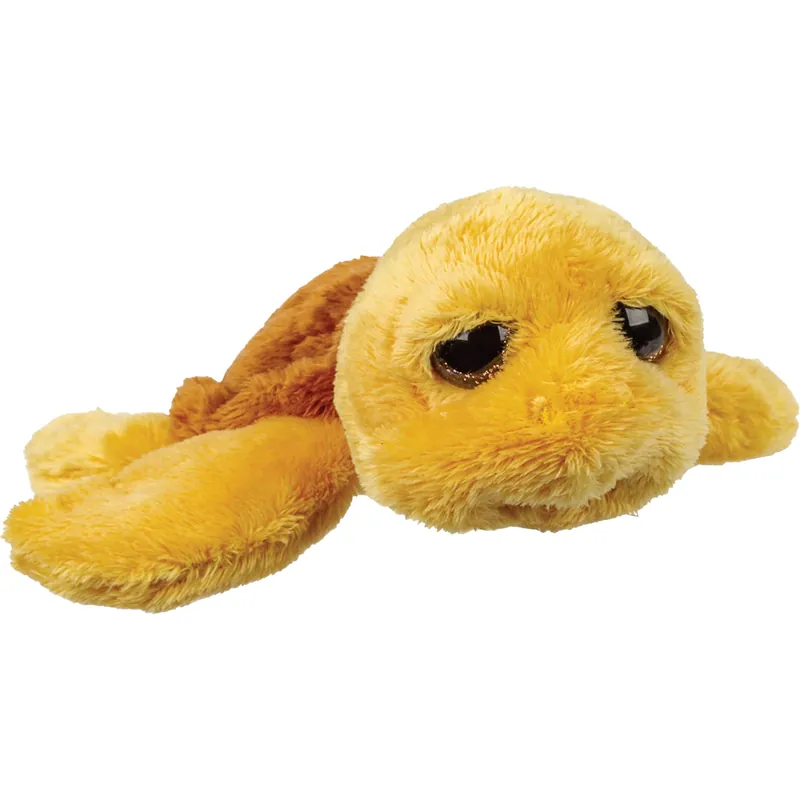 Suki Gifts zeeschildpad Jules knuffel - pluche - okergeel - 14 cm Laatste Kans