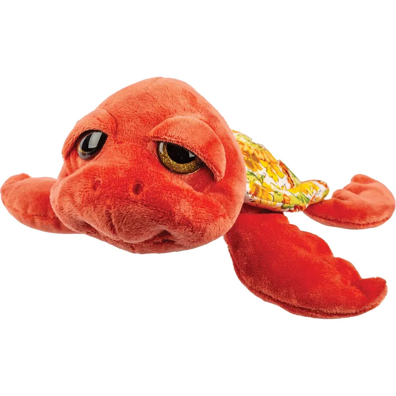 Seizoensaanbieding Suki Gifts Jules zeeschildpad knuffel - rood - 24 cm