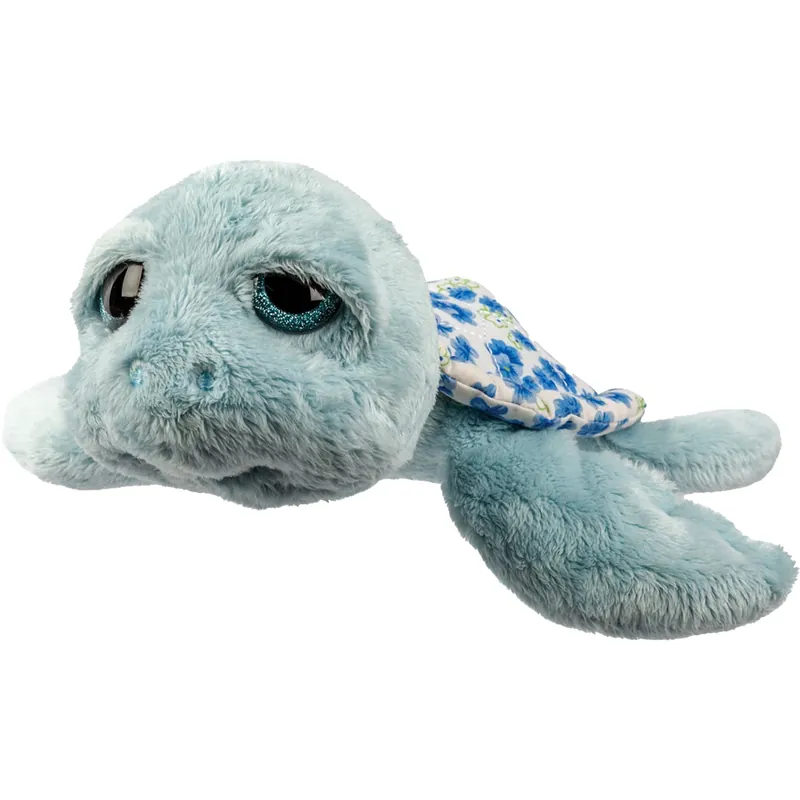 Suki Gifts Jules zeeschildpad knuffel - pluche - blauw - 24 cm Fabrieksprijs