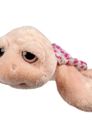 Weekendaanbieding Suki Gifts Jules zeeschildpad knuffel - pluche - roze - 24 cm