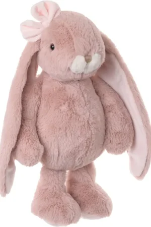 Direct Beschikbaar Bukowski konijn knuffel - oud roze - staand - 40 cm