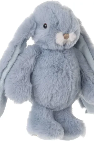 Bukowski konijn knuffel - lichtblauw - staand - 22 cm Laatste Versie