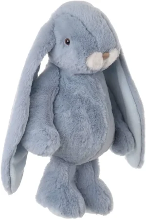 Actieprijs Bukowski konijn knuffel - lichtblauw - staand - 40 cm - pluche