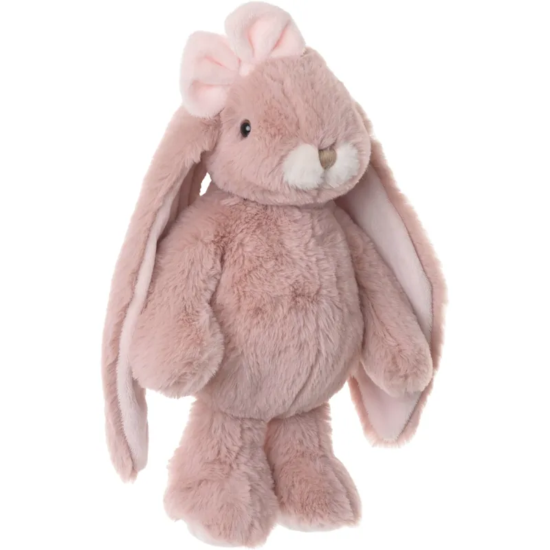Beste Prijs Bukowski konijn knuffel - oud roze - staand - 30 cm