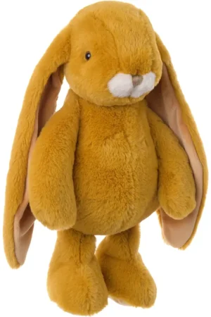 Meest Verkocht Bukowski konijn knuffel - dark okergeel - staand - 40 cm