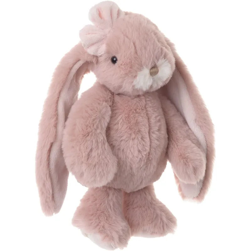 Bukowski konijn knuffel - oud roze - staand - 22 cm - pluche Goedkoop