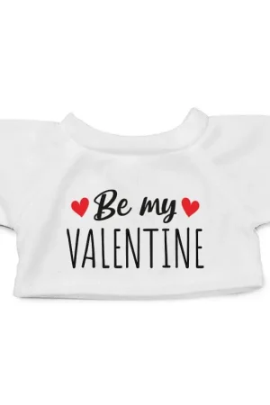 Valentijnsdag T-shirt voor knuffel - wit - XL - Be My Valentine Betrouwbaar