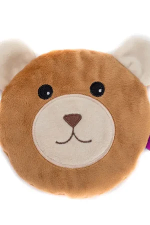 Beertje warmteknuffel - bruin - 15 cm - magnetron Favoriet