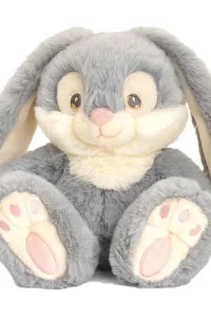 Beste Prijs Keel Toys konijn/haas knuffel - grijsblauw - zittend - 22 cm
