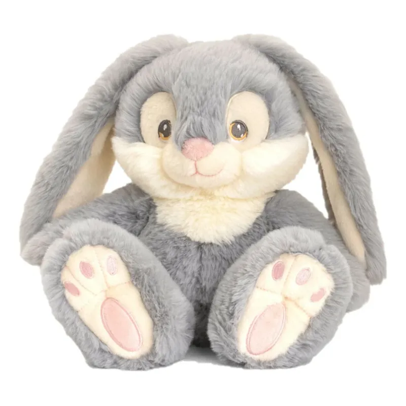 Beste Prijs Keel Toys konijn/haas knuffel - grijsblauw - zittend - 22 cm