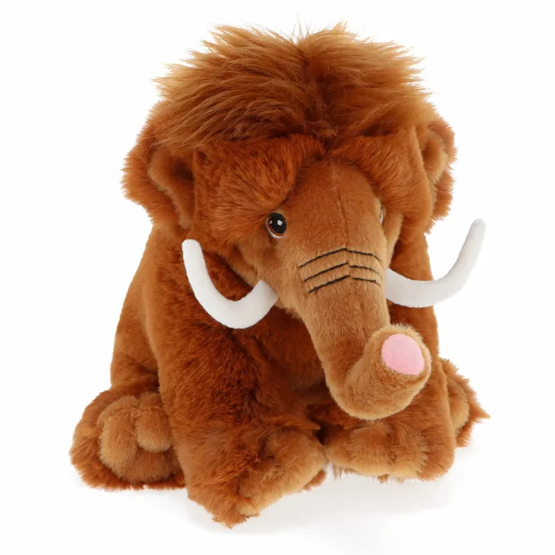 Keel Toys mammoet knuffel - bruin - zittend - 20 cm Lage Kosten