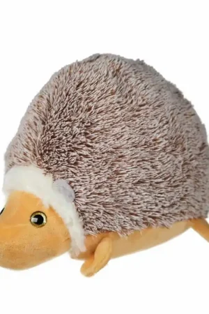 Pluche egel knuffel - lichtbruin/beige - 18 cm - egeltje Snelle Levering