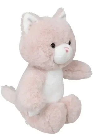 Kitty knuffel kat/poes - pluche - roze - 28 cm Premium