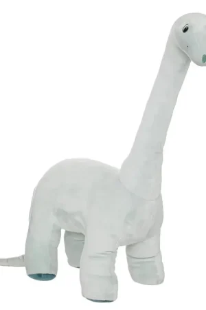 Gratis Retour Dinosaurus brontosaurus knuffel - pluche - grijs - 90 cm