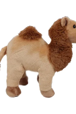 Dromedaris knuffel - pluche - lichtbruin - 32 cm Laatste Kans