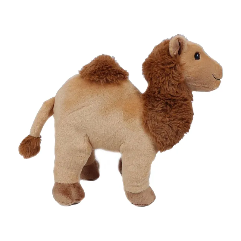 Dromedaris knuffel - pluche - lichtbruin - 32 cm Laatste Kans