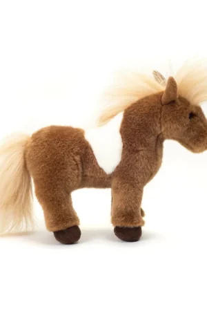 Shetland pony knuffel - pluche - bruin - 25 cm Koop Vandaag