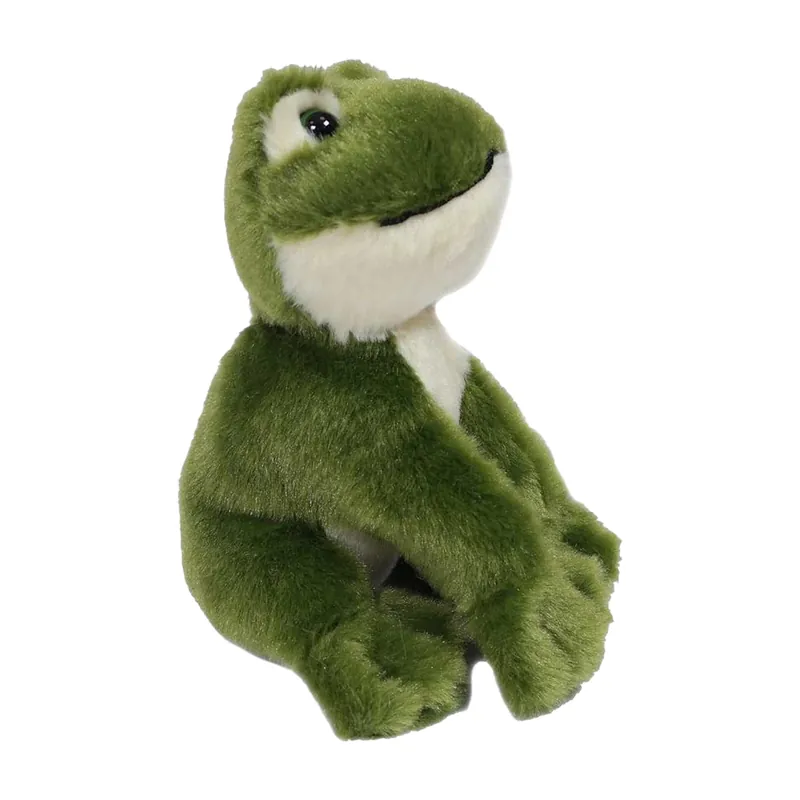 Koop Online Groene kikker knuffel - pluche - 12 cm - dierenknuffel