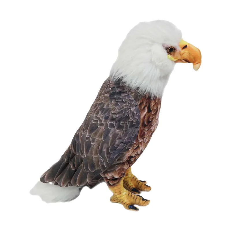 Meest Verkocht Arend knuffel - pluche - bruin/wit - 28 cm - roofvogel