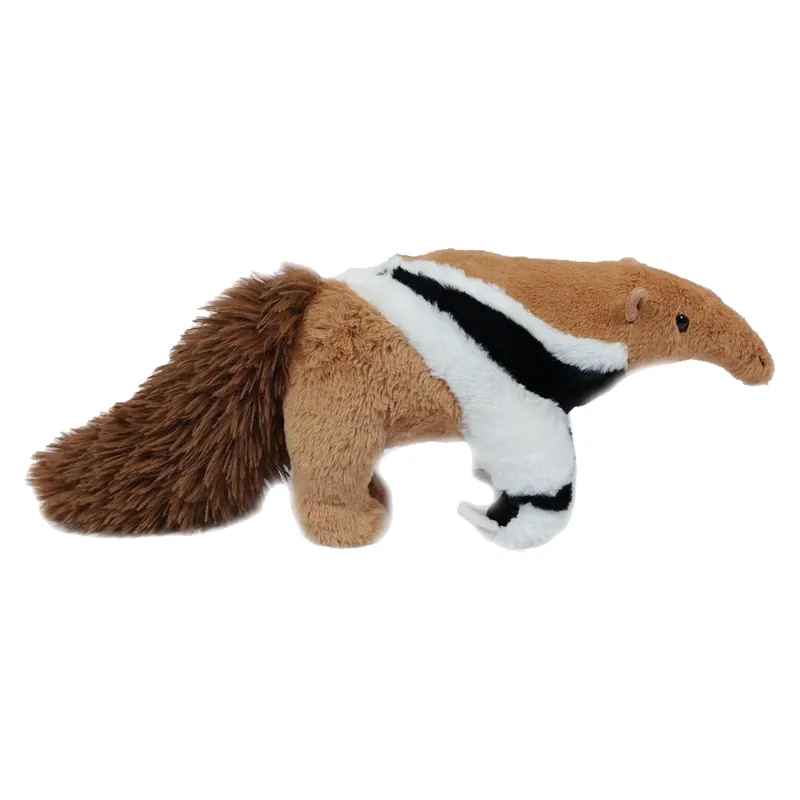 Miereneter knuffel - pluche - lichtbruin - 30 cm - dierenknuffel Koopje