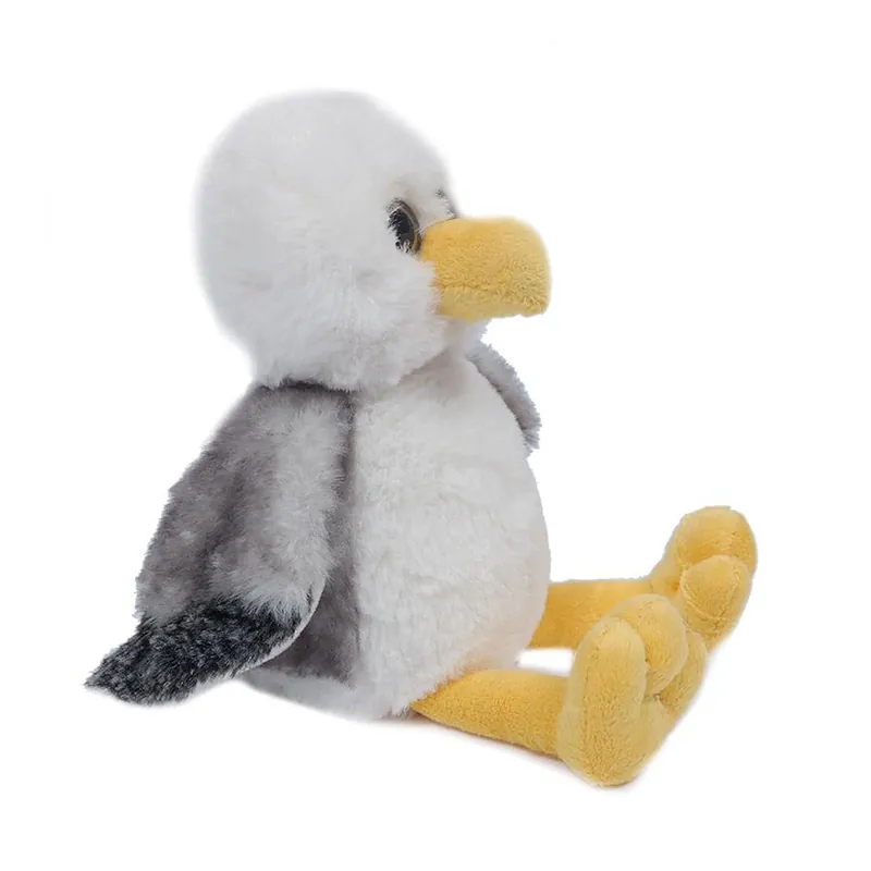 Alleen Vandaag Meeuw knuffel - zachte pluche - premium kwaliteit - 16 cm - vogels