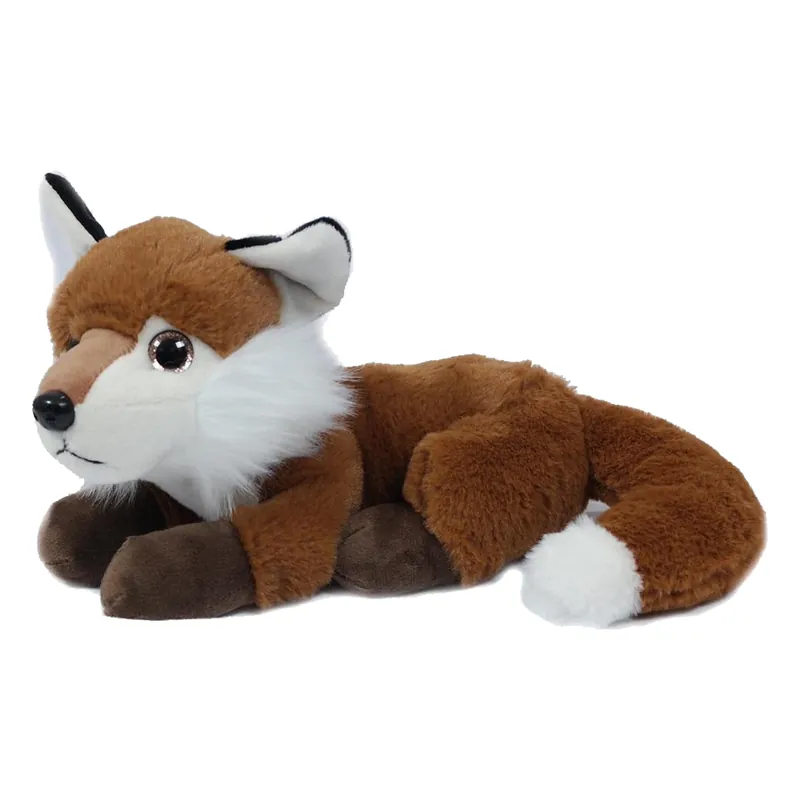 Vos knuffel - zachte pluche - donkerbruin - 20 cm Hete Deal